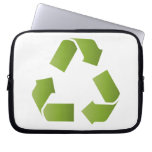 RECYCLE SYMBOL laptop sleeves
