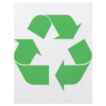 Recycle Symbol Custom Flyer