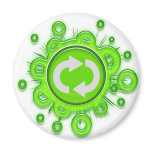 Recycle Symbol Fridge Magnets