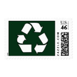Recycle Symbol Med. Postage Stamp