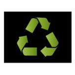 RECYCLE SYMBOL postcards