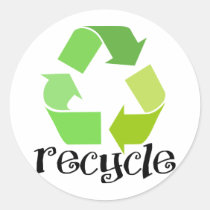 Recycle Symbol! stickers