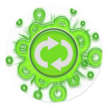 Recycle Symbol stickers