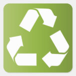RECYCLE SYMBOL stickers