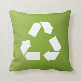 Recycle Symbol Pillows - Decorative & Throw Pillows Zazzle