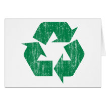 Recycle T-Shirts For Earth Day Greeting Cards