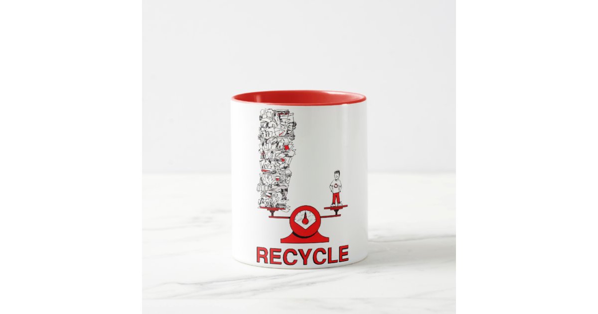 Recycle Trash Mug Zazzle