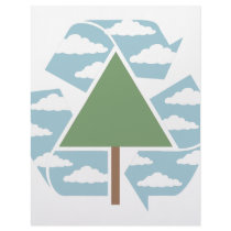 Recycle - Tree -1 Letterhead Template