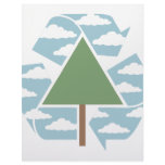 Recycle - Tree -1 Letterhead Template