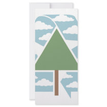 Recycle - Tree -1 rack cards