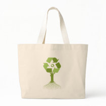 Recycle tree green bags by treehuggers Recycle tree green bags