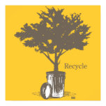 Recycle Tree Poster