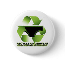 Recycle Underwear buttons by FUKCUTE Recycle Underwear buttons
