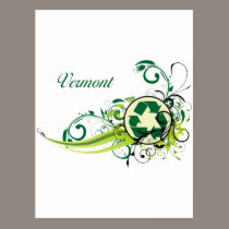 Recycle Vermont postcards