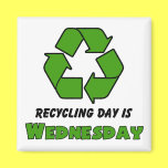 Recycle Wednesday magnets