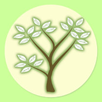 RECYCLE WORD TREE stickers by trish1968 RECYCLE WORD TREE stickers