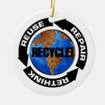 Recycle World Christmas Ornament