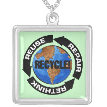 Recycle World Pendants