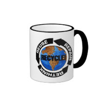 Recycle Worldt Coffee Mugs