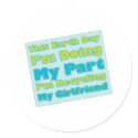 Recycled Girlfriend stickers by TeeShirtsTShirts Recycled Girlfriend stickers
