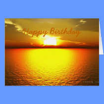 Recycled Happy Birthday Greeting Cards & Invites cards