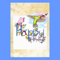 Recycled Happy Birthday Greeting  Cards & Invites invitations