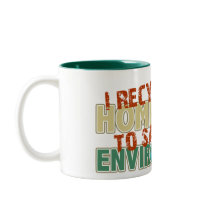 Recycled Homework Mugs