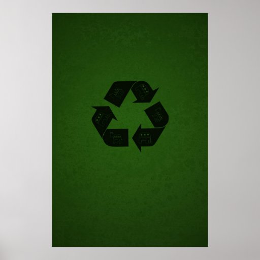 "RECYCLED POLITICS" Satire Mock Poster