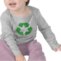 Recycled symbol shirts
