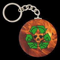 Recyclinator Chain keychains