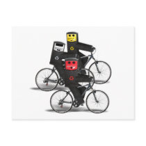 Recycling Bins postcard by gravityx9 Recycling Bins postcard