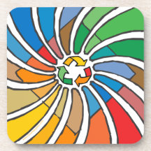 Recycling Drink Coasters