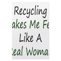 Recycling Makes Me Feel Like A Real Woman stationery by Supernova23 Recycling Makes Me Feel Like A Real Woman stationery