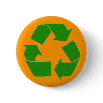 Recycling Pin buttons by Sveetly Recycling Pin buttons