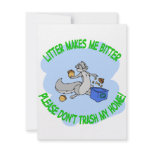 recycling squirrel custom announcements