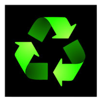 Recycling Symbol Poster posters by yarddawg Recycling Symbol Poster posters
