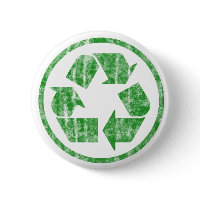 Recycling to Save the Planet Earth, Symbol button