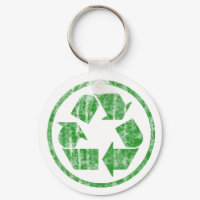 Recycling to Save the Planet Earth, Symbol keychain