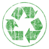 Recycling to Save the Planet Earth, Symbol sticker