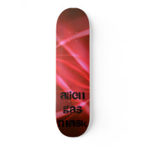 red2, alien gas mask skateboards by gasmaskowner red2, alien gas mask skateboards
