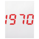 red 1970 icon letterhead template