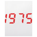 red 1975 icon letterhead design