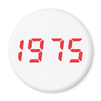 red 1975 icon magnets