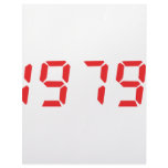 red 1979 icon letterhead template