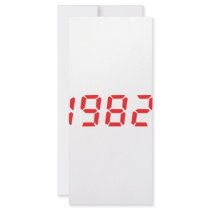 red 1982 icon rack cards