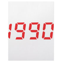 red 1990 icon custom letterhead