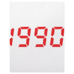 red 1990 icon custom letterhead