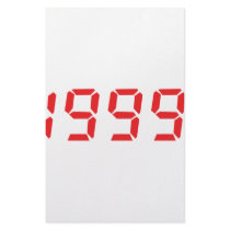 red 1999 icon stationery