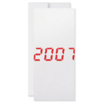 red 2007 icon rack cards