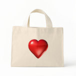 Red 3D Heart bags